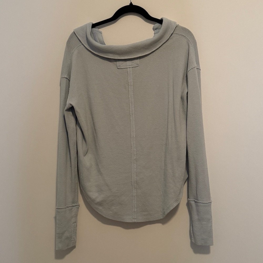 NWOT We The Free Light Green Thermal Longsleeve - Picture 6 of 7